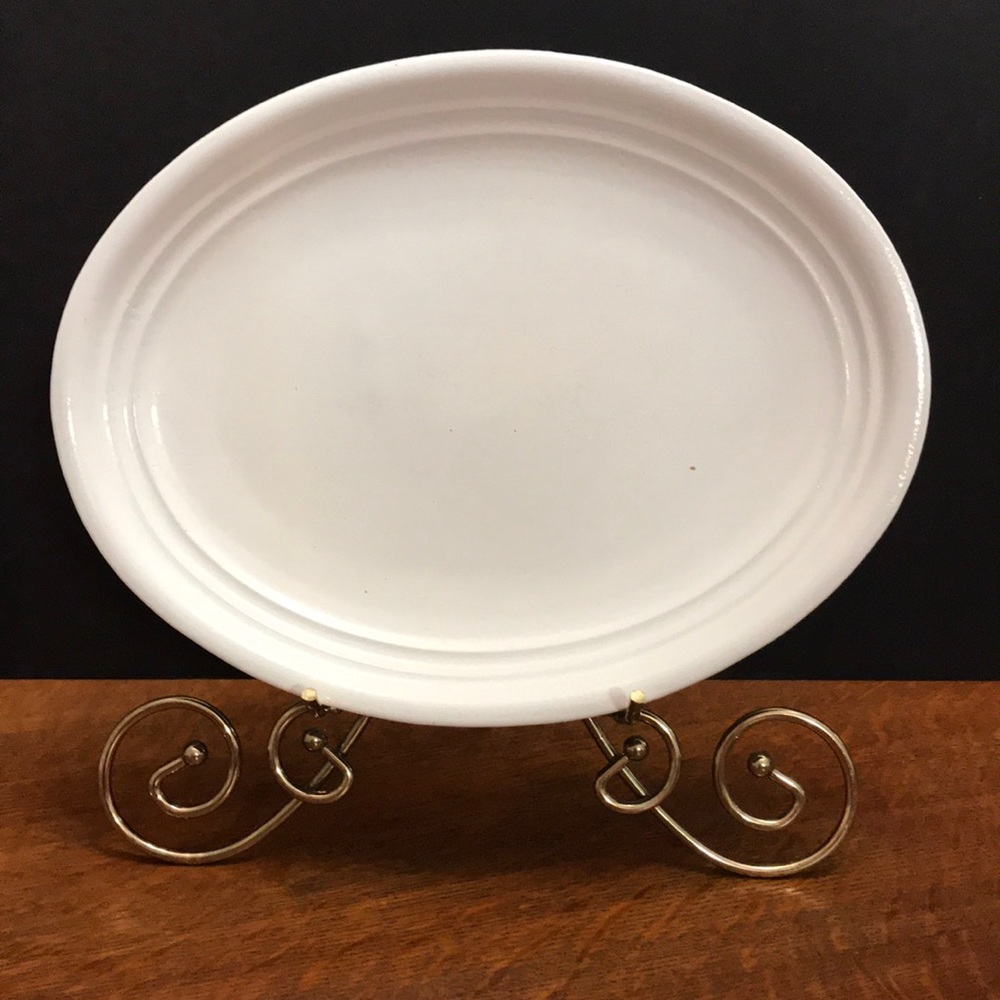 White Monmouth Platter